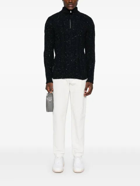 Eleventy ribbed-knit sweater