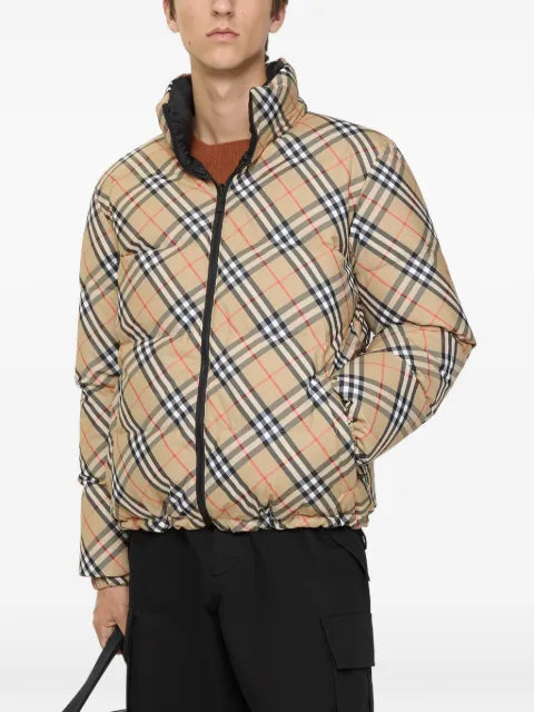 Burberry reversible Check snowdon puffer jacket
