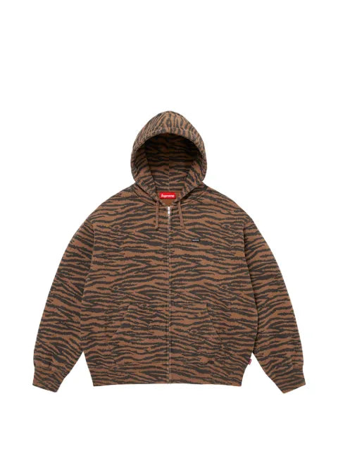 Supreme Small Box animal-print hoodie