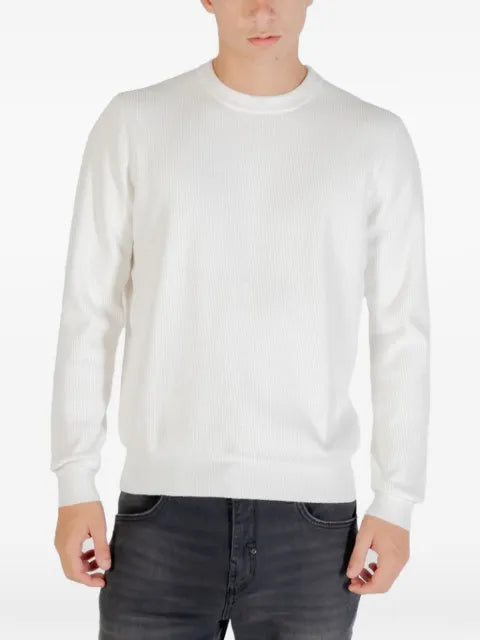 Antony Morato ribbed-knit crew-neck sweater