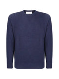 AMARANTO  ribbed-knit raglan-sleeve sweater