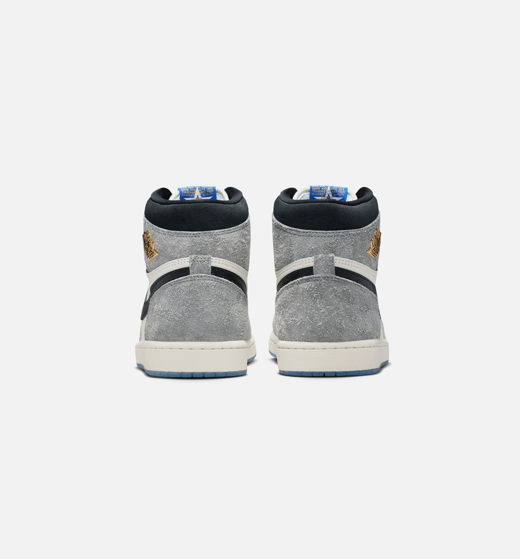 Air Jordan 1 Retro High OG Mens Lifestyle Shoe - Cool Grey/Black/Sail/Game Royal