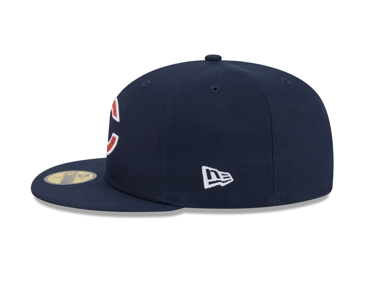 New Era 5950 Chicago Bears Rhinestone Badge Fitted Hat