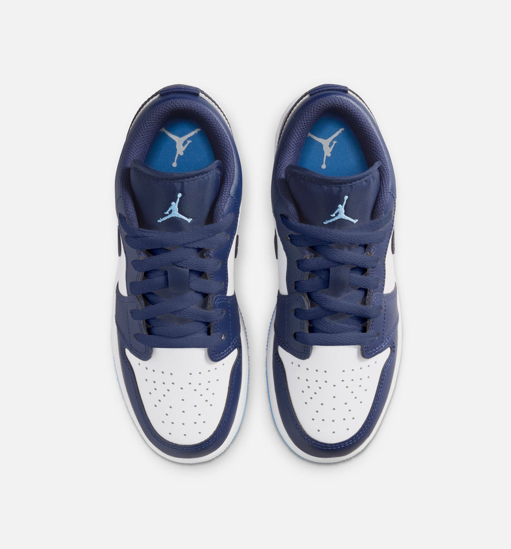Air Jordan 1 Low Grade School – Midnight Navy/University Blue/White