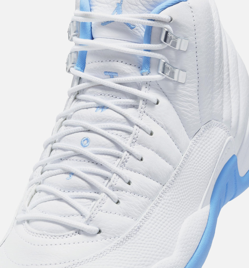 Air Jordan 12 Retro “White and University Blue” Men's Lifestyle Shoes