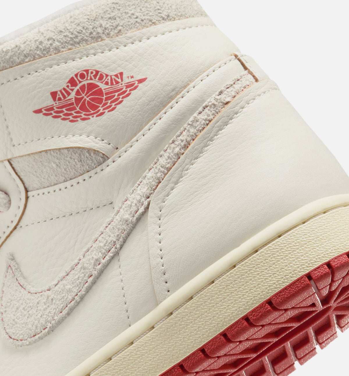 Air Jordan 1 High OG Rare Air Cinnabar Women's Shoes - Sail/Cinnabar
