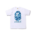 BAPE Ape Shark Graphic Print Loose Unisex Heavyweight Cotton T-Shirt
