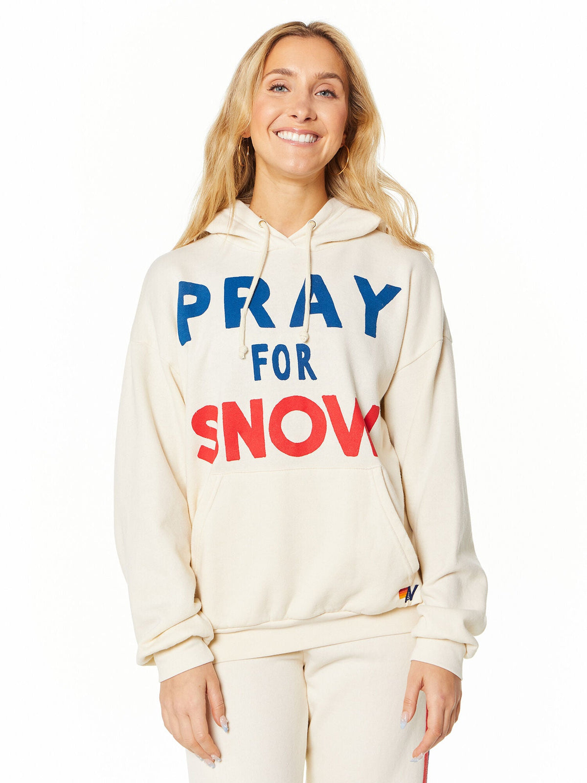 PRAY FOR SNOW RELAXED HOODIE