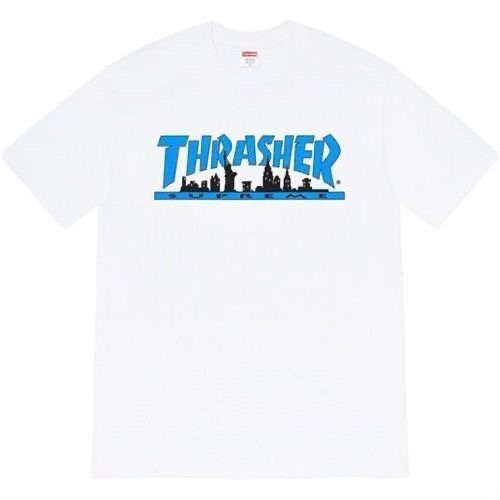 Supreme Thrasher Skyline Graphic T-Shirt