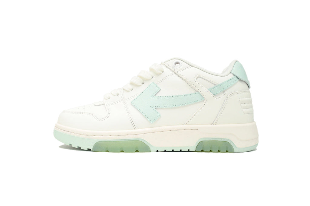Off White Out Of Office OOO Low Top Light Green OMIA89C 99LEA004 0151
