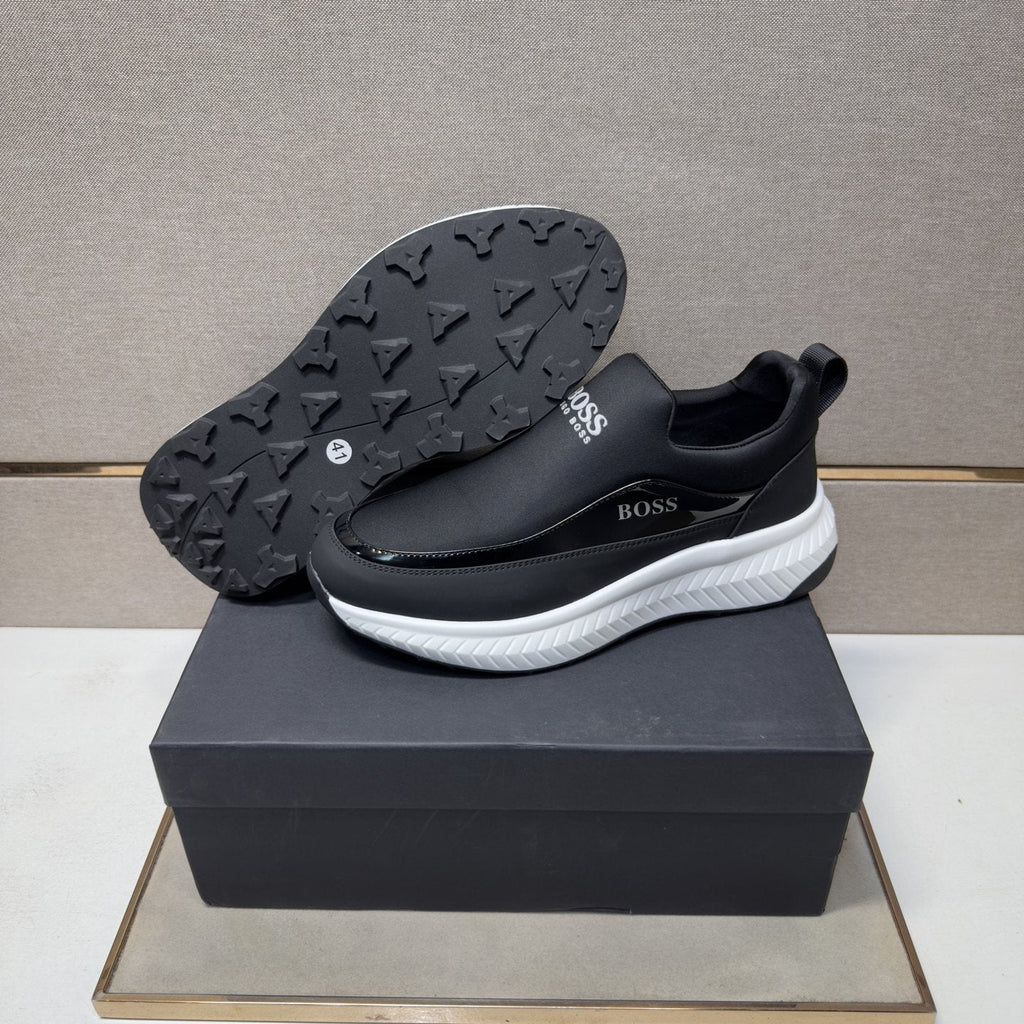 Hugo Boss Black Slip-On Shoes