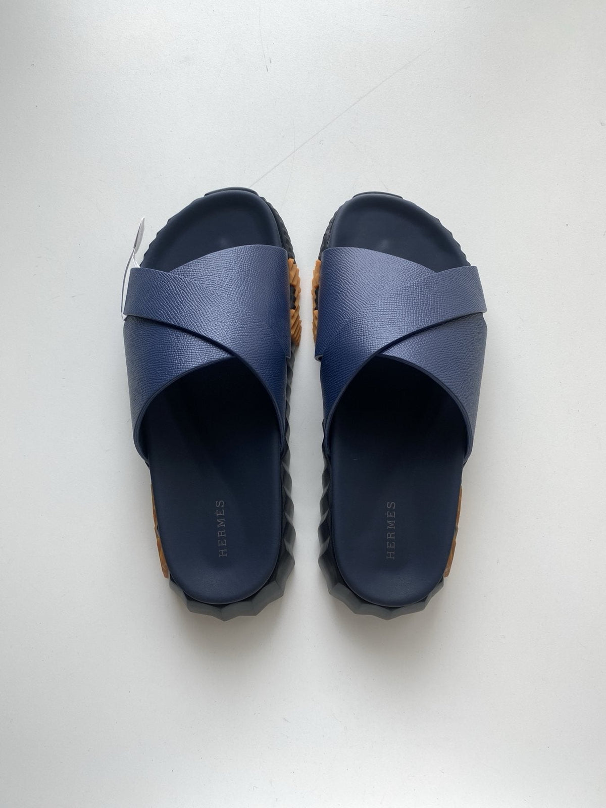 Hermès Cross-Strap Slide Sandals